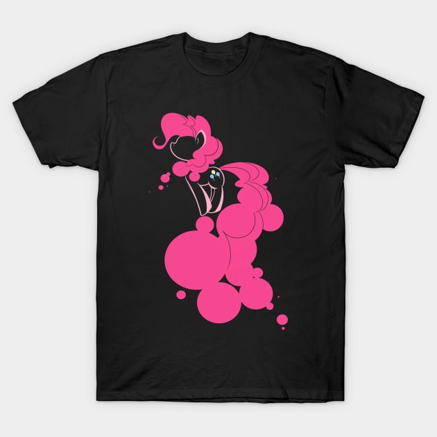 Bubbly Pink T-Shirt by BambooDog